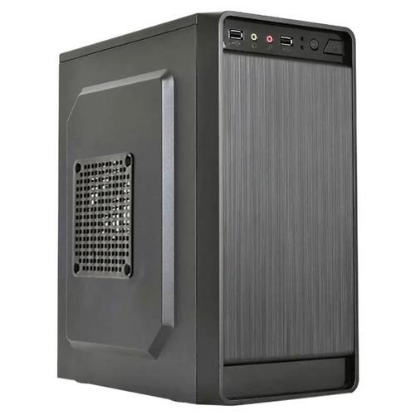 Изображение Корпус ExeGate BAA-108U (mATX, черный, 450 Вт)/()