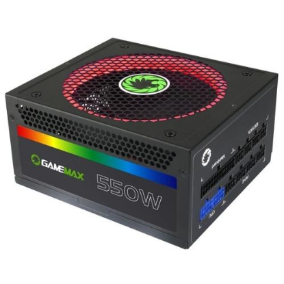 Изображение Блок питания GameMax RGB-550 () (550 Вт )