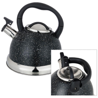 Изображение Чайник AGNESS 937-030 (3, л л /черный мрамор)
