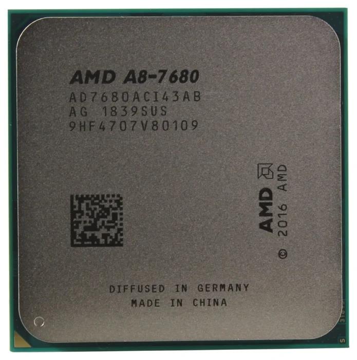 Изображение Процессор AMD A8-7680 (3500 МГц, FM2+) (OEM)