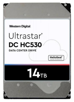 Изображение Жесткий диск 3.5" 14000 ГБ Western Digital DC HC530 14TB, 7200 rpm, 512 МБ