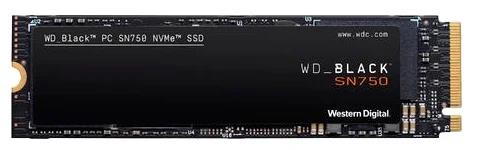 Изображение SSD диск Western Digital Black SN750 500 Гб 2280 (WDS500G3X0C)