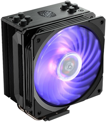 Изображение Кулер для процессора Cooler Master Hyper 212 RGB Black Edition (LGA2011/2011-3 (Square ILM), LGA1356/S1366, AM3/AM3+/FM1, AM2, LGA1150/1151/1155/S1156, LGA 1200)1 шт