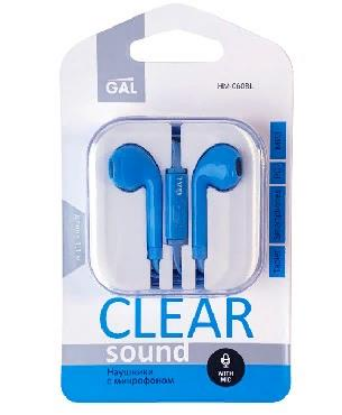 Изображение Наушники Gal HM-060BL голубой