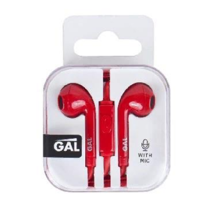 Изображение Наушники Gal HM-060RD красный