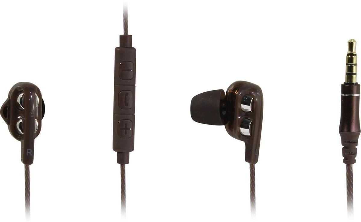 Изображение Наушники Harper HV-803 коричневый