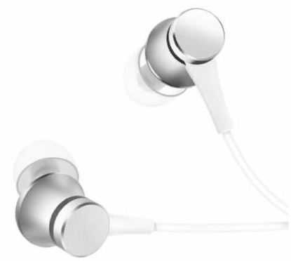 Изображение Наушники Xiaomi Mi Piston Headphones Basic серебристый