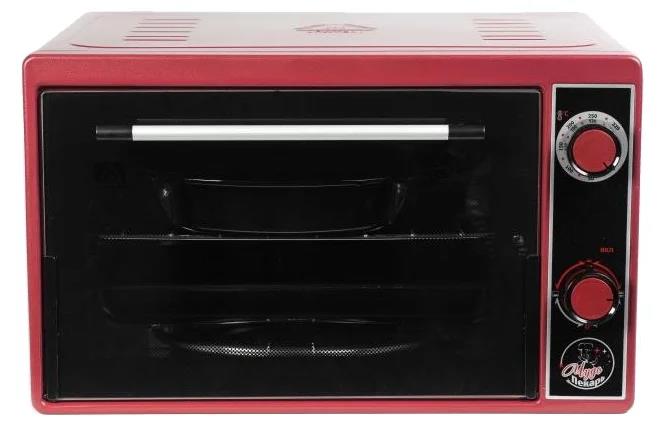 Изображение Электропечь ЧУДО ПЕКАРЬ ЭДБ-0122 (39 л /1500 Вт /красный)