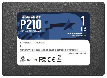 Изображение SSD диск Patriot P210 1000 Гб 2.5" (P210S1TB25)