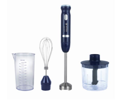 Изображение Блендер VITEK VT-8537 (погружной/900 Вт/черный)