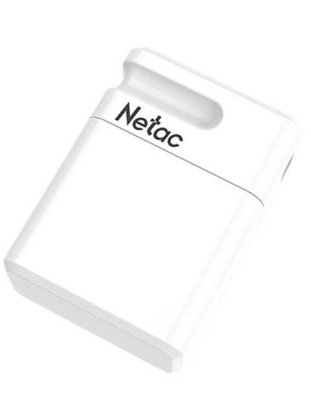 Изображение USB flash NETAC U116,(USB 2.0/64 Гб)-белый (NT03U116N-064G-20WH)