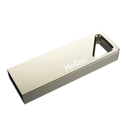 Изображение USB flash NETAC U326,(USB 2.0/64 Гб)-серебристый (NT03U326N-064G-20PN)