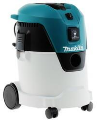 Изображение Строительный пылесос Makita VC2512L (1000 Вт , мешок,  очистка)