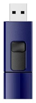 Изображение USB flash Silicon Power Blaze B05,(USB 3.0/16 Гб)-синий (SP016GBUF3B05V1D)