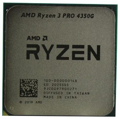 Изображение Процессор AMD Ryzen 3 PRO 4350G (3800 МГц, AM4) (OEM)