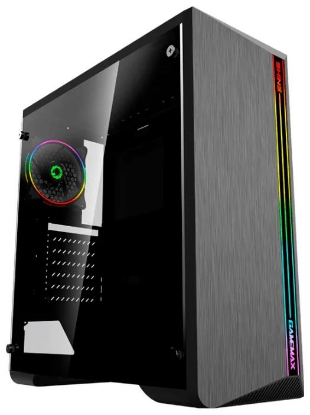 Изображение Корпус GameMax SHINE G517 (mATX, ATX, Mini-ITX, черный, без БП)/()