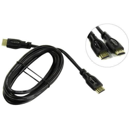 Изображение Кабель Harper DCHM-372 HDMI-HDMI (черный) (2 м)