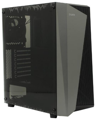 Изображение Корпус Zalman S4 Plus (mATX, ATX, Mini-ITX, черный, без БП)/()