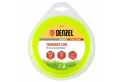 Изображение Леска для триммера Denzel FLEX CORD 96116