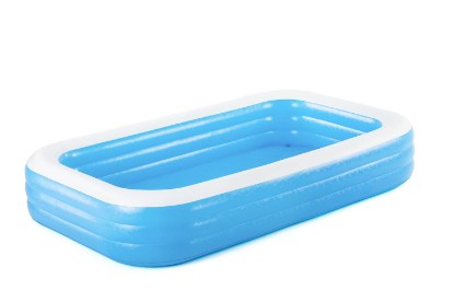Изображение Бассейн надувной  Bestway Deluxe Blue Rectangular Family 54009