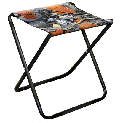 Изображение Стул NIKA ПС/4 с камнями и кленовыми листьями