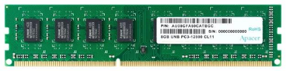 Изображение Оперативная память 8 GB DDR3 Apacer AU08GFA60CATBGC (12800 МБ/с, 1600 МГц, CL11)