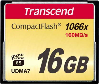 Изображение Карта памяти Transcend CompactFlash  16 Гб  TS16GCF1000