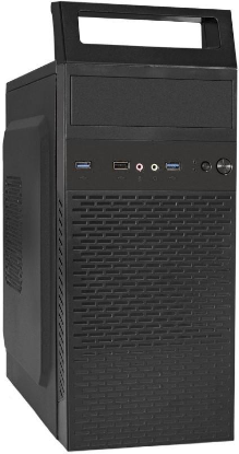 Изображение Корпус ExeGate XP-402U2-500W-12 (ATX, черный, без БП)/(EX287144RUS)