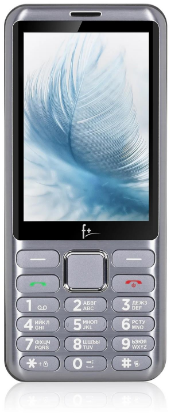 Изображение Мобильный телефон F+ S350,светло-серый