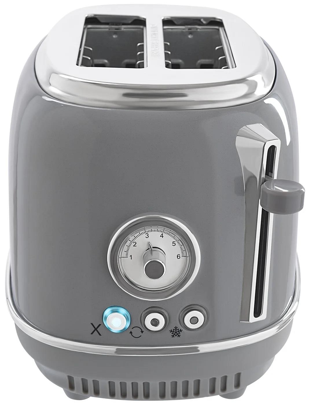 Изображение Тостер Tesler TT-245 (815 Вт  серый)