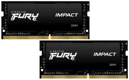 Изображение Оперативная память 2x16 GB DDR4 Kingston FURY Impact KF426S15IB1K2/32 (21300 МБ/с, 2666 МГц, CL15)