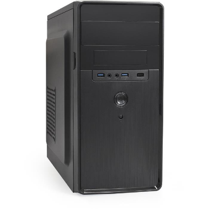 Изображение Корпус ExeGate BA-309U2 (ATX, черный, без БП)/(EX286429RUS)