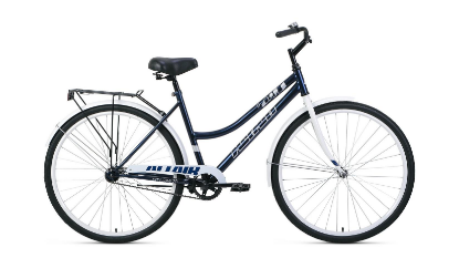 Изображение Велосипед Altair CITY 28 low (белый, темно-синий/28 "/19.0 ")-2022 года RBK22AL28021