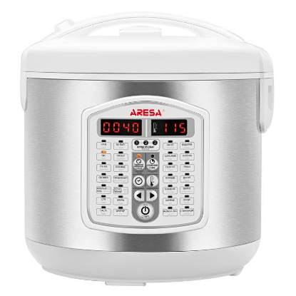 Изображение Мультиварка Aresa AR-2011 (930 Вт/5 л /белый, серебристый)