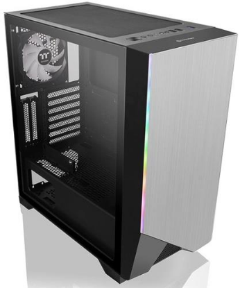 Изображение Корпус Thermaltake H550 TG (ATX, серебристый, без БП)/(CA-1P4-00M1WN-00)