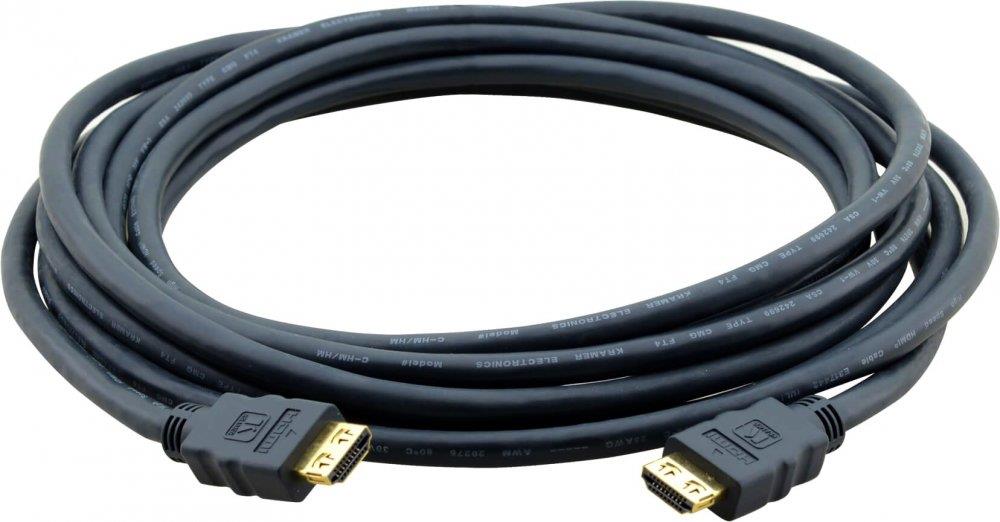 Изображение Кабель Kramer C-HM/HM-50 HDMI-HDMI (черный) (15,2 м)
