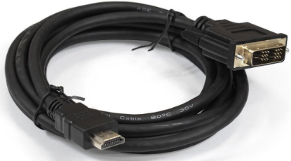 Изображение Кабель ExeGate EX-CC-HDMIM-DVIM-3.0 HDMI-DVI-D (черный) (3 м)