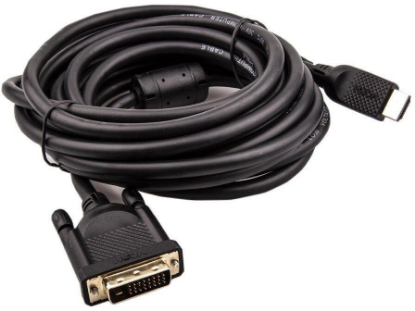 Изображение Кабель VCOM CG484GD-5M HDMI-DVI-D (черный) (5 м)