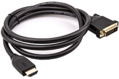 Изображение Кабель VCOM CG484G-1.5M HDMI-DVI-D (черный) (1,5 м)