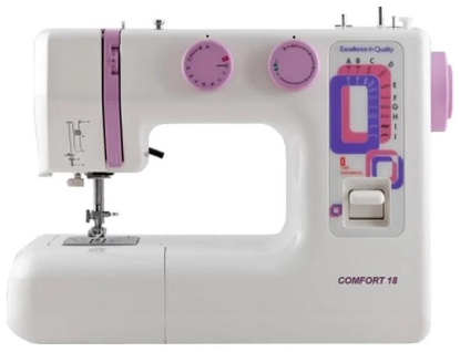 Изображение Швейная машина Comfort 18,розовый, белый