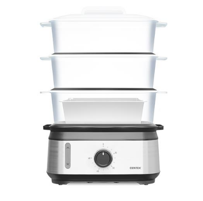 Изображение Пароварка CENTEK CT-1458 (серебристый)