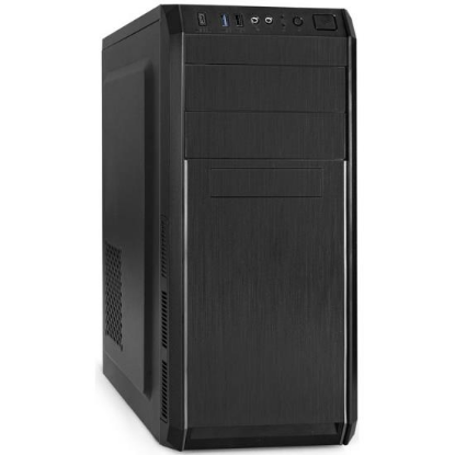 Изображение Корпус ExeGate XP-334UC-XP450 (mATX, ATX, черный, 450 Вт)/(EX287368RUS)