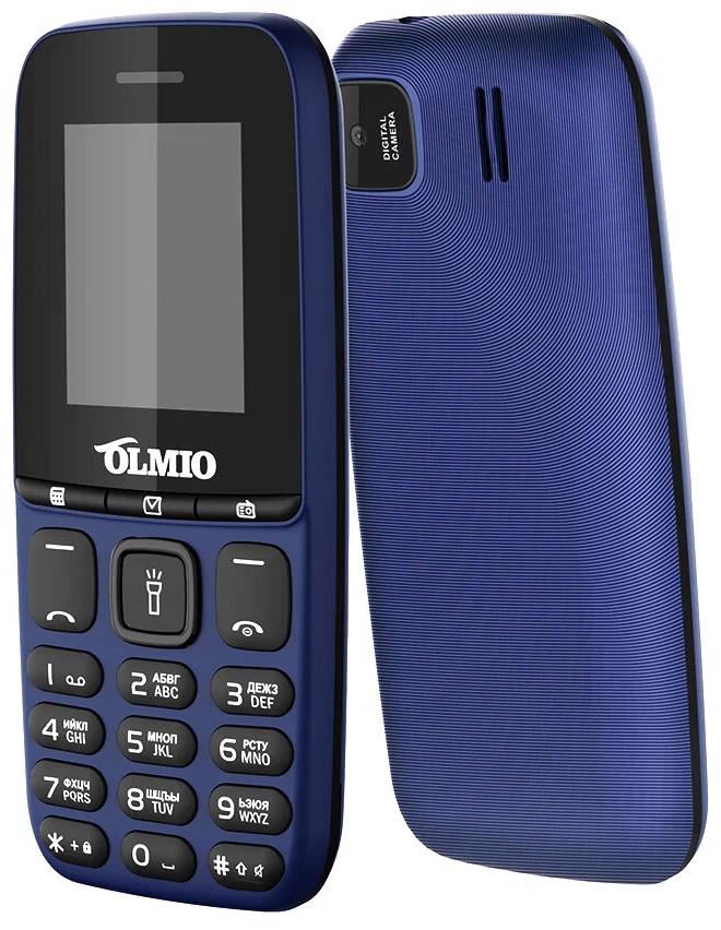 Изображение Мобильный телефон OLMIO A15,синий