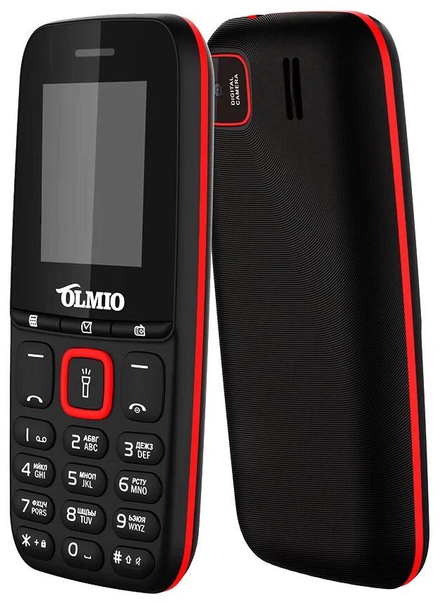 Изображение Мобильный телефон OLMIO A15,черный