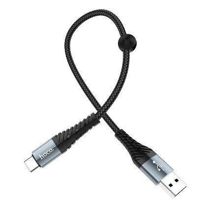 Изображение Кабель соединительный Hoco HC-10567 X38 USB 2.0 A USB Type-C черный 1 м