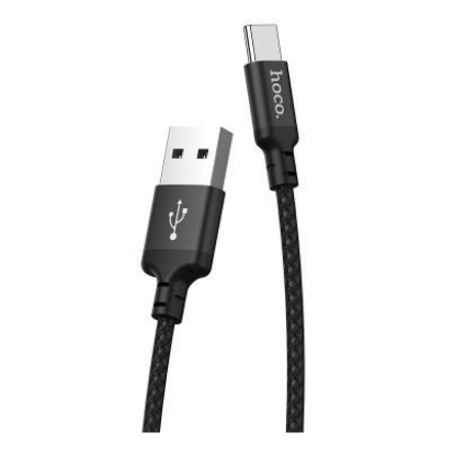 Изображение Кабель соединительный Hoco HC-62868 X14 USB 2.0 A USB Type-C черный 1 м