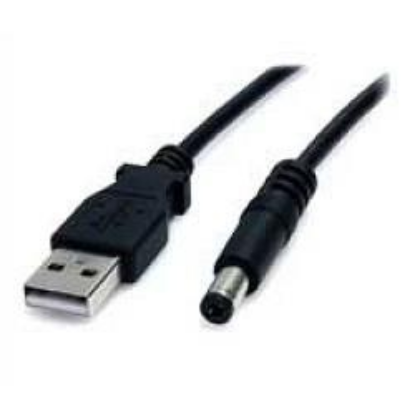 Изображение Кабель соединительный Cablexpert CC-USB-AMP35-6 USB 2.0 A DC 3.5 mm черный 1,8 м