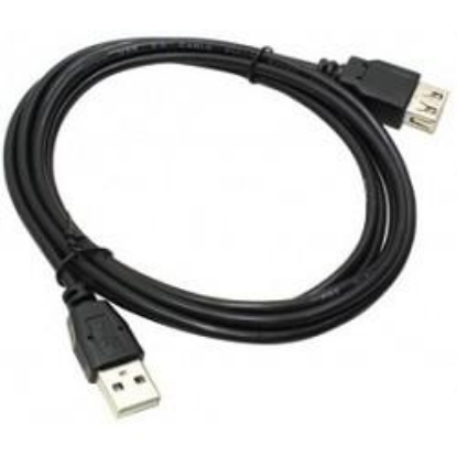 Изображение Кабель удлинительный ExeGate EX138945RUS USB 2.0 A USB 2.0 A черный 5 м