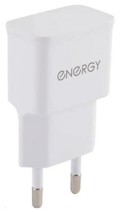 Изображение Сетевое зарядное устройство Energy ET-09 белый