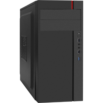 Изображение Корпус ExeGate AA-440U (mATX, ATX, Mini-ITX, черный, без БП)/(EX290173RUS)